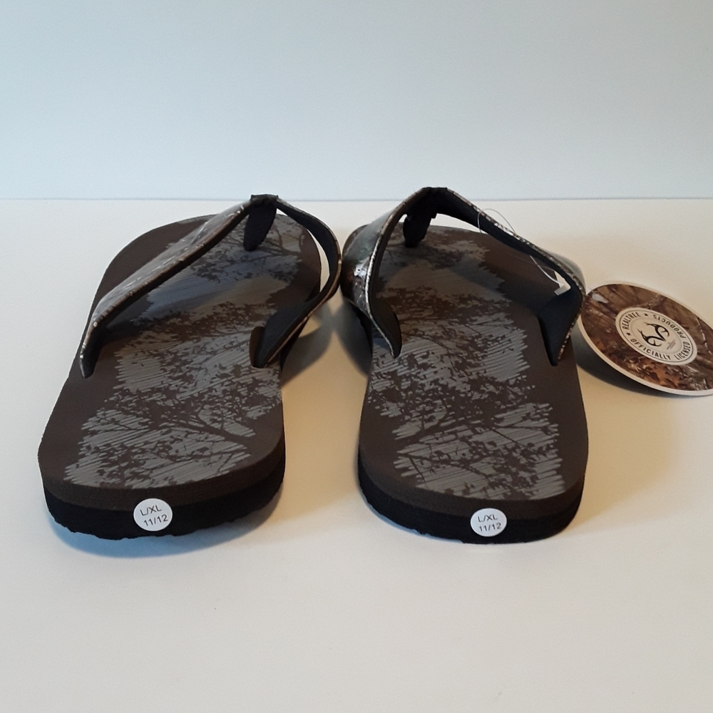SOLD NWT Real Tree Men's Camouflage Sandals 11 - Picture 4 of 5